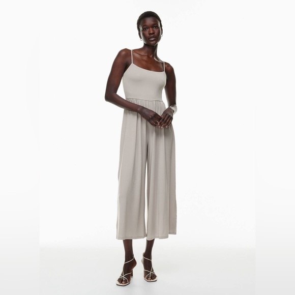 WILDRED (Aritzia) Market Jumpsuit in Light Birch - Picture 2 of 13
